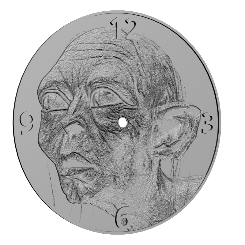 картинка Корум циферблат P3-174 3D-STL.COM