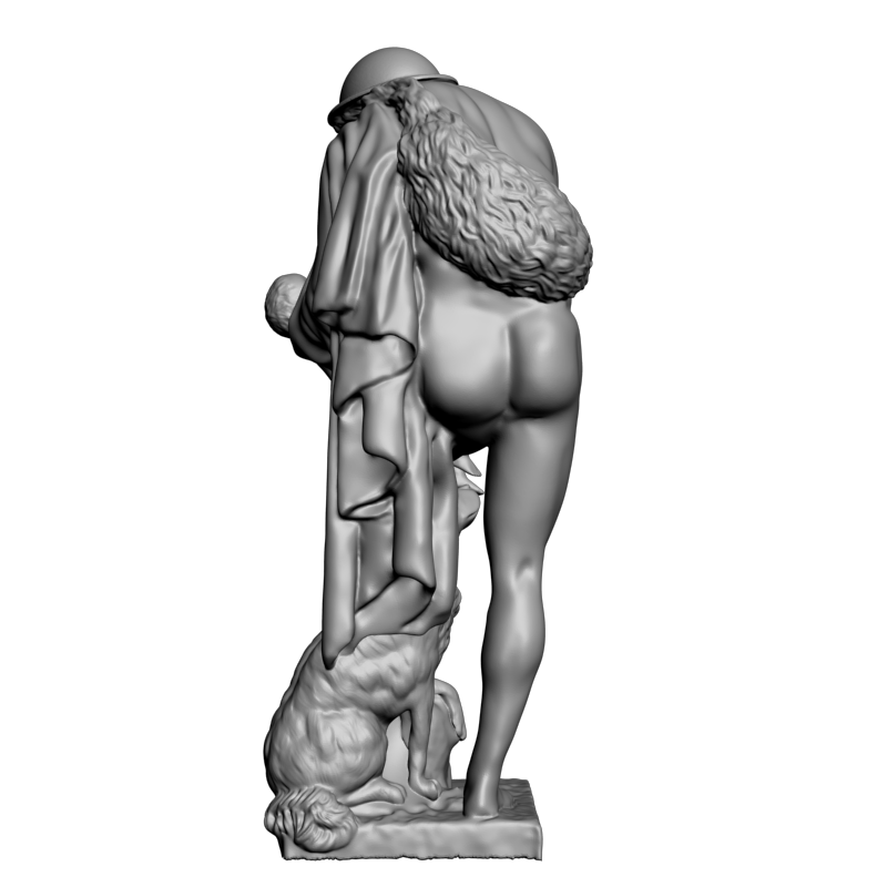 картинка Отец и сын L3-267 3D-STL.COM