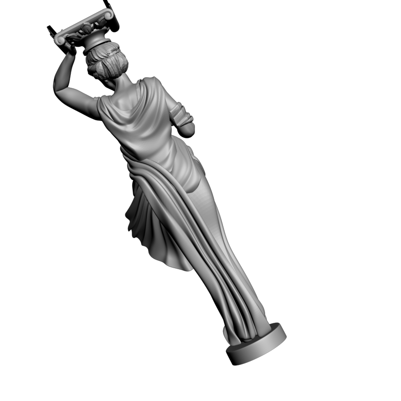 картинка Девушка L3-298 3D-STL.COM
