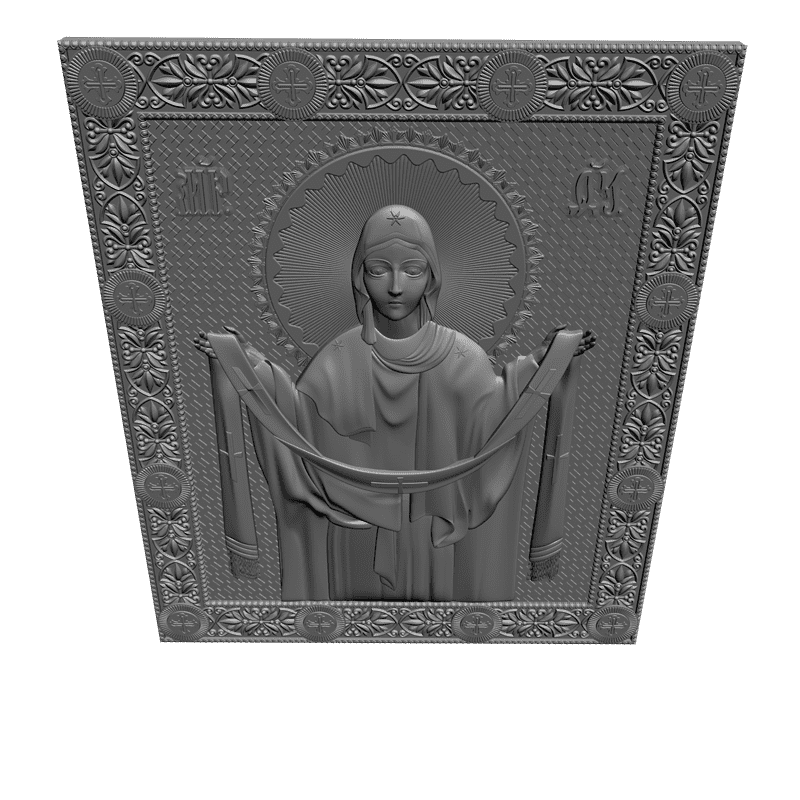 картинка Покрова Пресвятой Богородицы V3-078 3D-STL.COM