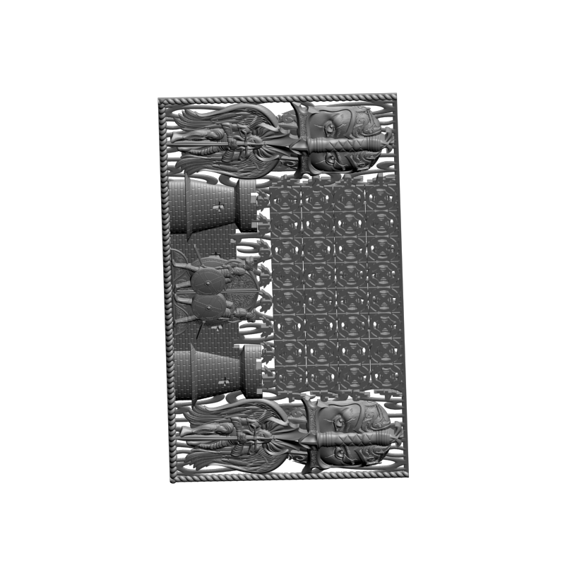 картинка Шахматная доска Архангел 2 PI3-157 3D-STL.COM