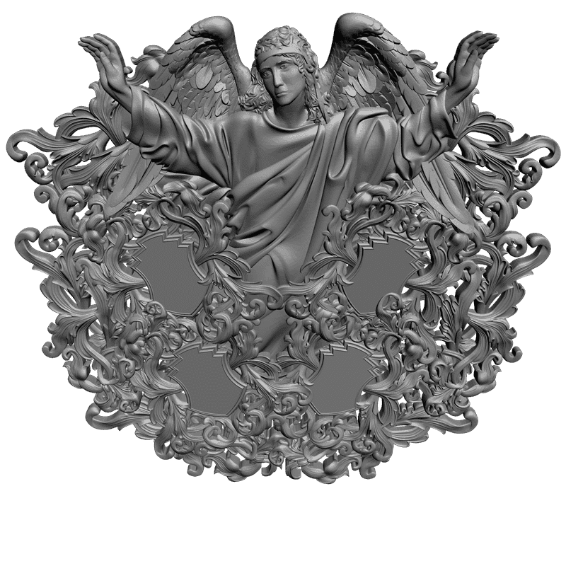 картинка Ангел V1-021 3D-STL.COM
