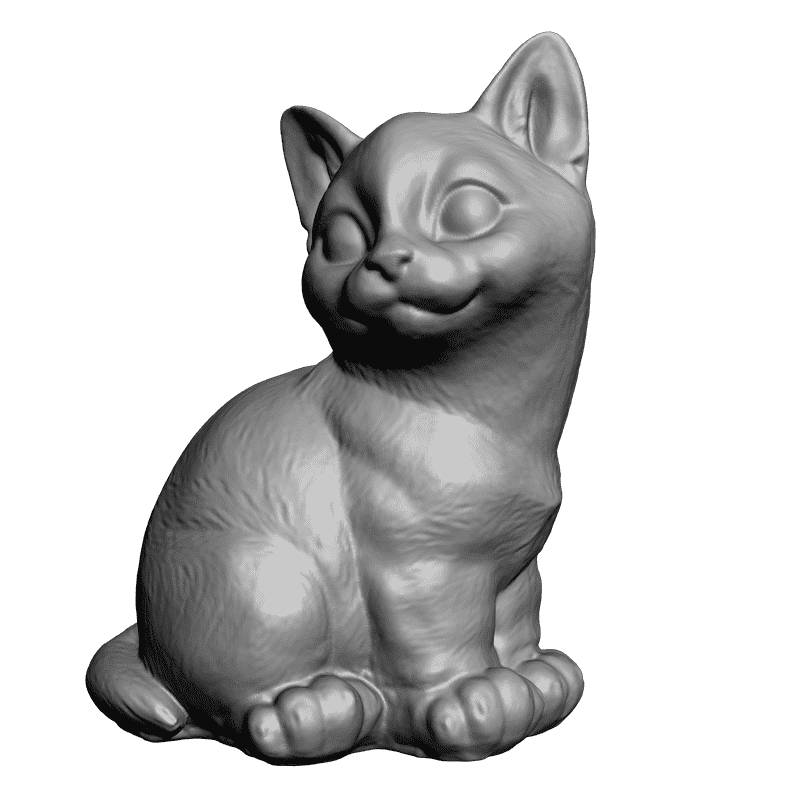 Котёнок f1-103 STL. Кот 3д модель. Кот 3d модель. Котята STL.