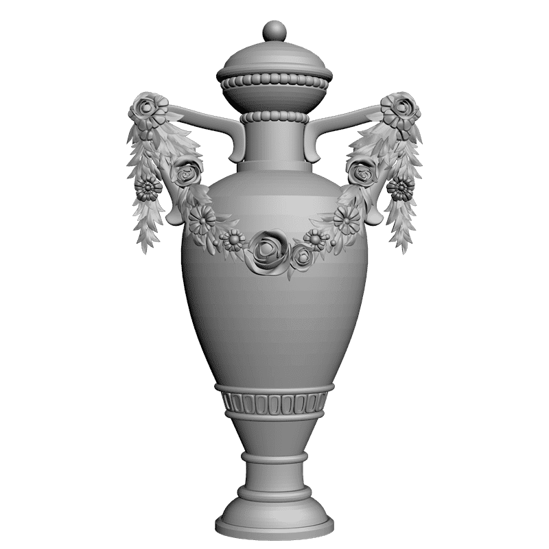 картинка Накладка резная D10-030 3D-STL.COM