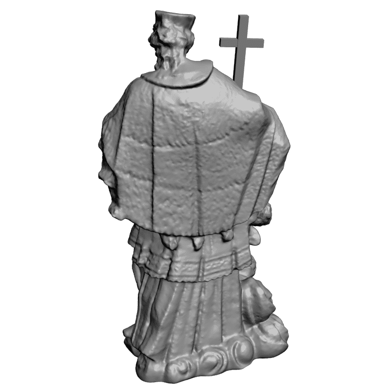 картинка Святой Евгений V9-074 3D-STL.COM