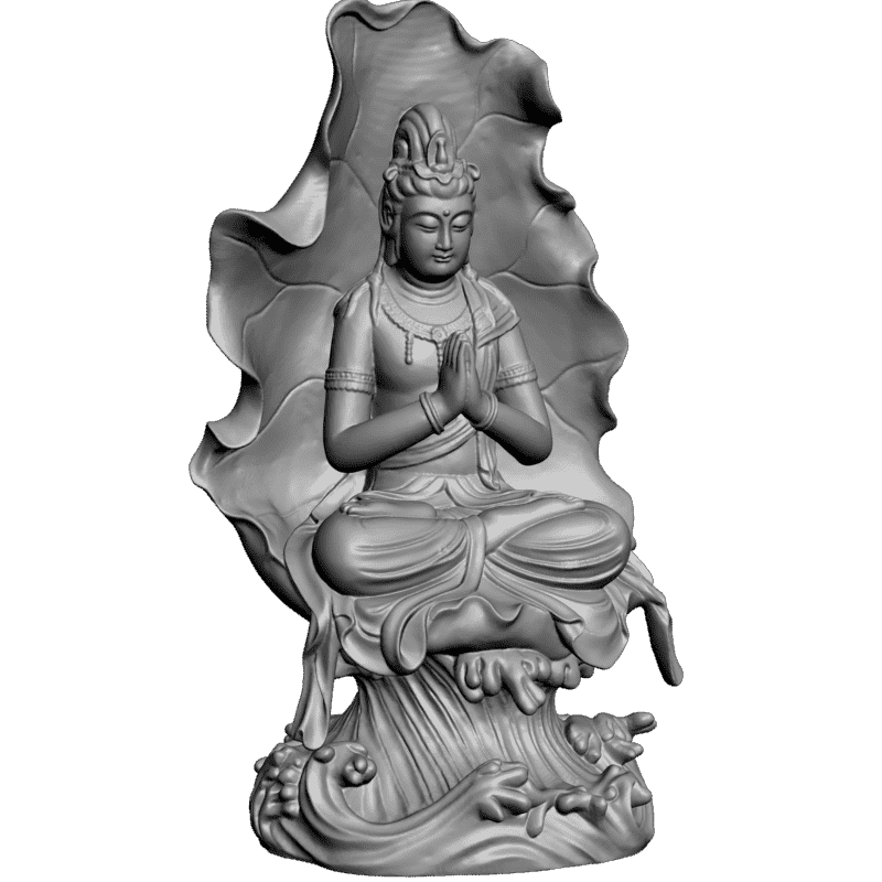 картинка Авалокитешвара Будда V9-087 3D-STL.COM