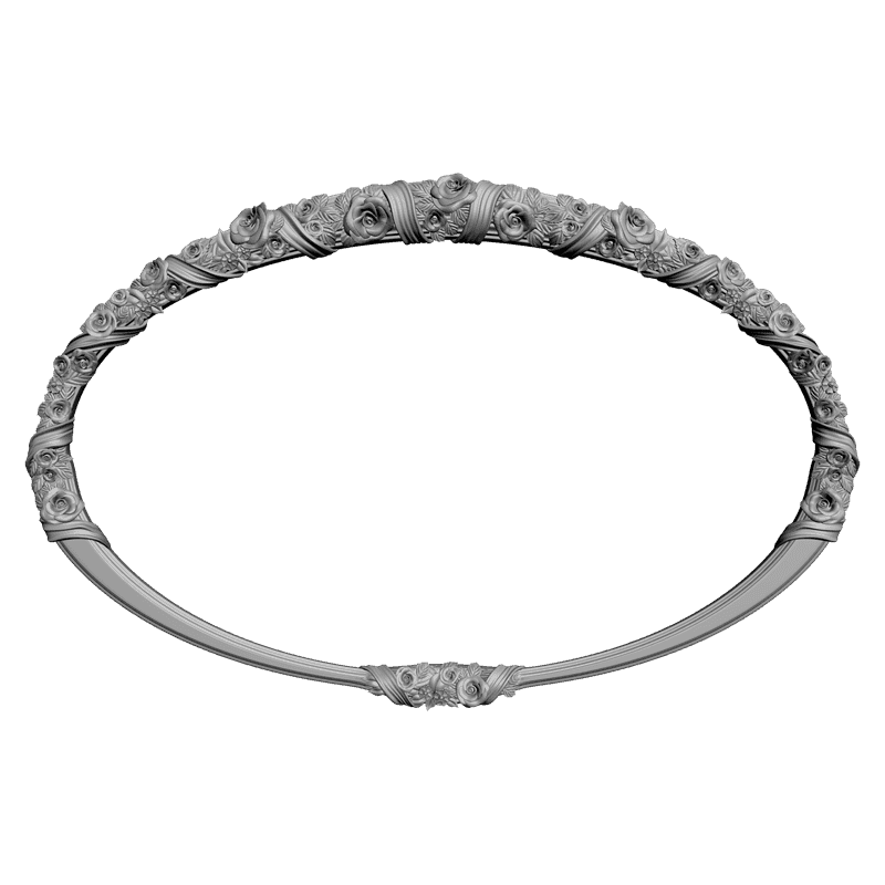 картинка Рама для зеркала D14-014 3D-STL.COM