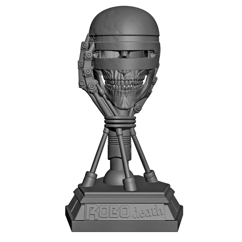 картинка Смерть робо на подставке P4-487 3D-STL.COM