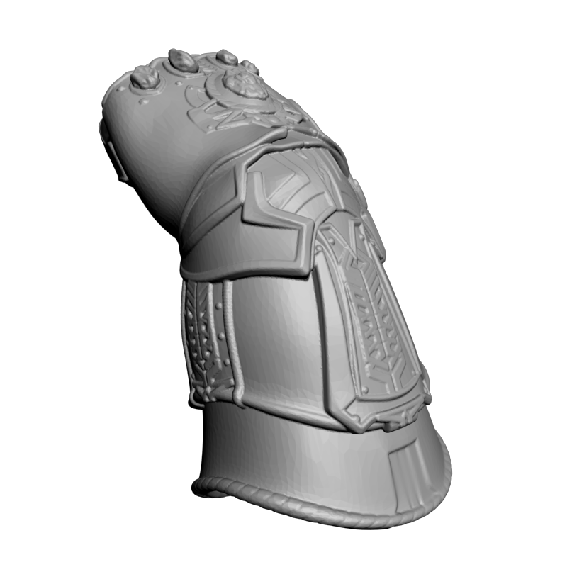 картинка Перчатка таноса из мстителей L5-110 3D-STL.COM