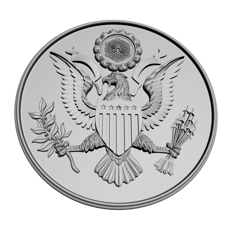 картинка Орёл RY6-075 3D-STL.COM