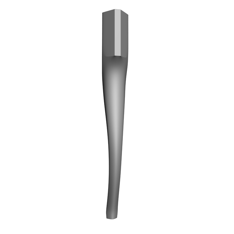 картинка Ножка мебельная резная M6-142 3D-STL.COM