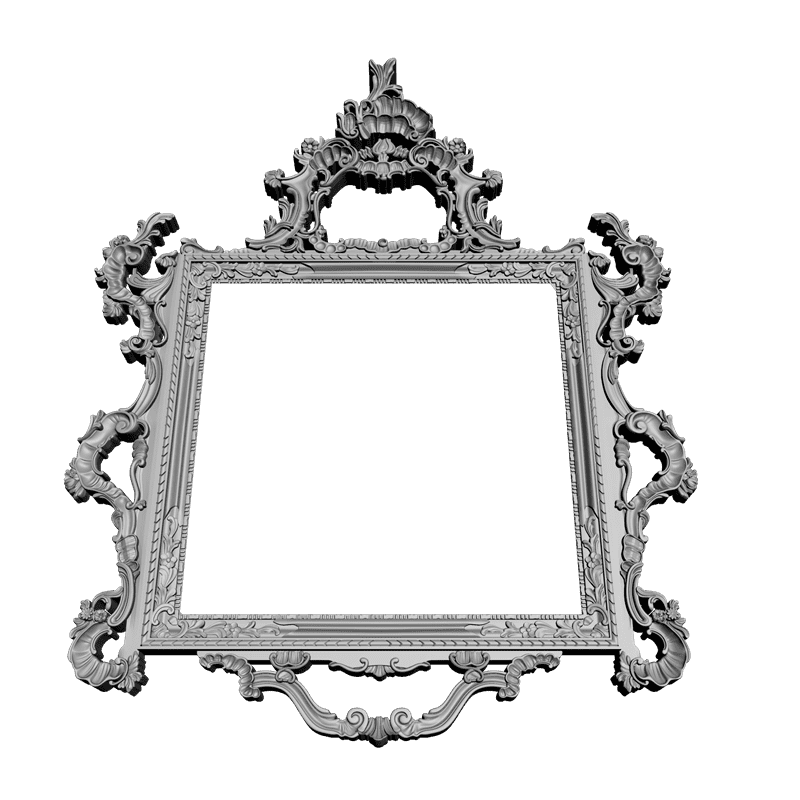картинка Рама резная D14-217 3D-STL.COM