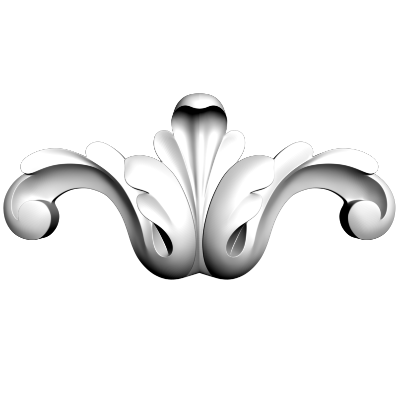 картинка Накладка резная D10-291 3D-STL.COM