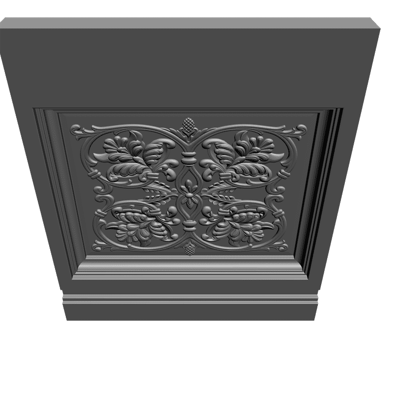 картинка Набор. 24 Детали иконостаса V2-013 3D-STL.COM