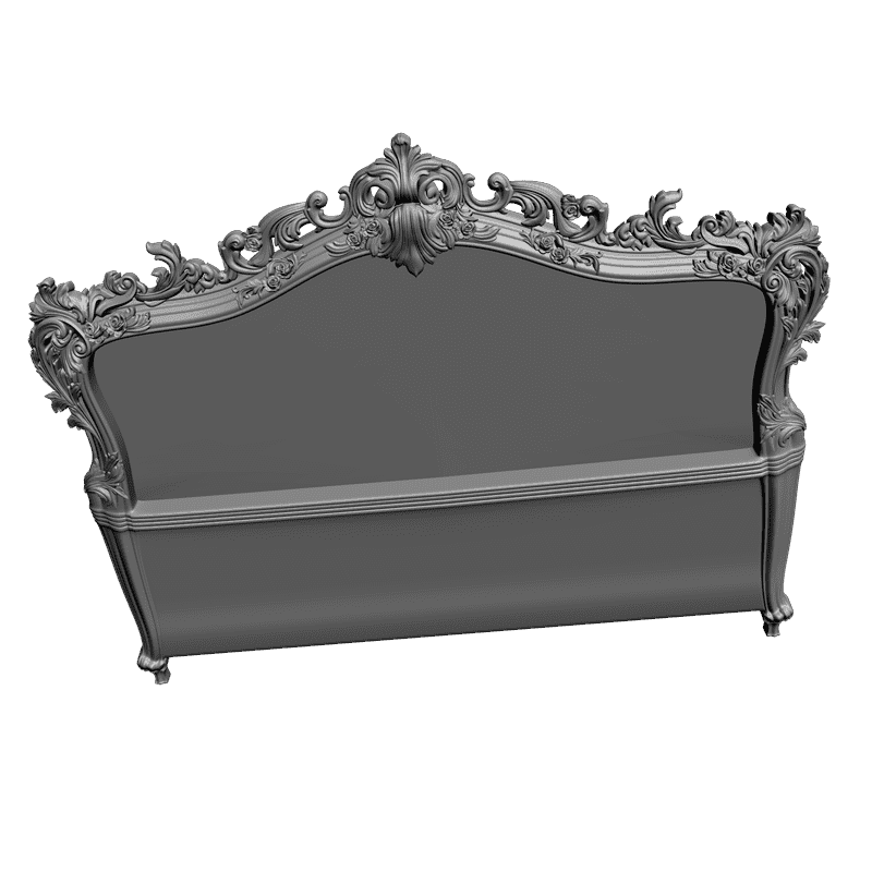 картинка Кровать M4-012 3D-STL.COM