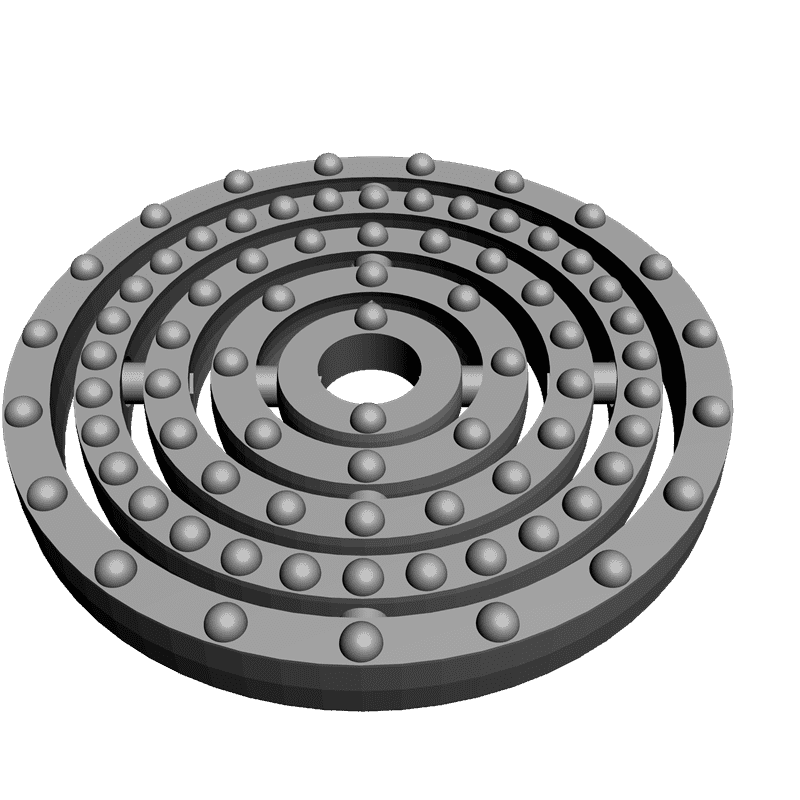 картинка Атом золота RY6-024 3D-STL.COM