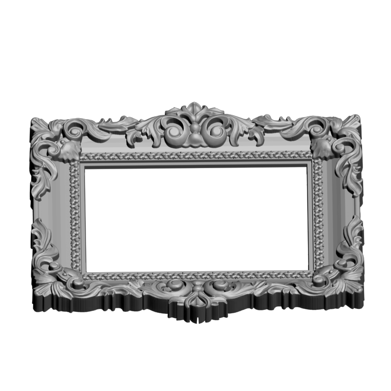 картинка Рама резная D14-551 3D-STL.COM