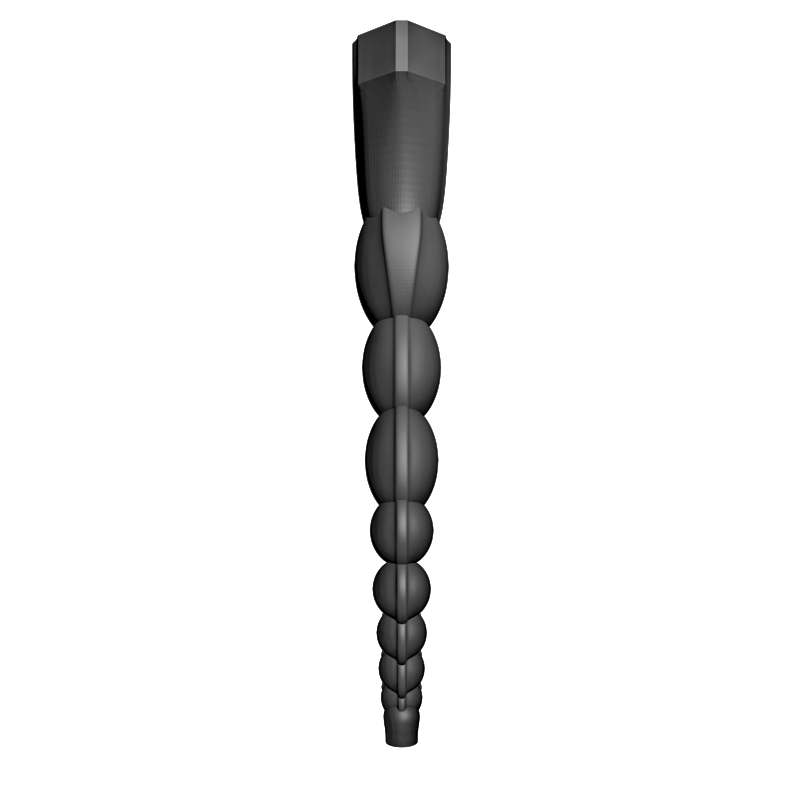 картинка Ножка мебельная M6-095 3D-STL.COM