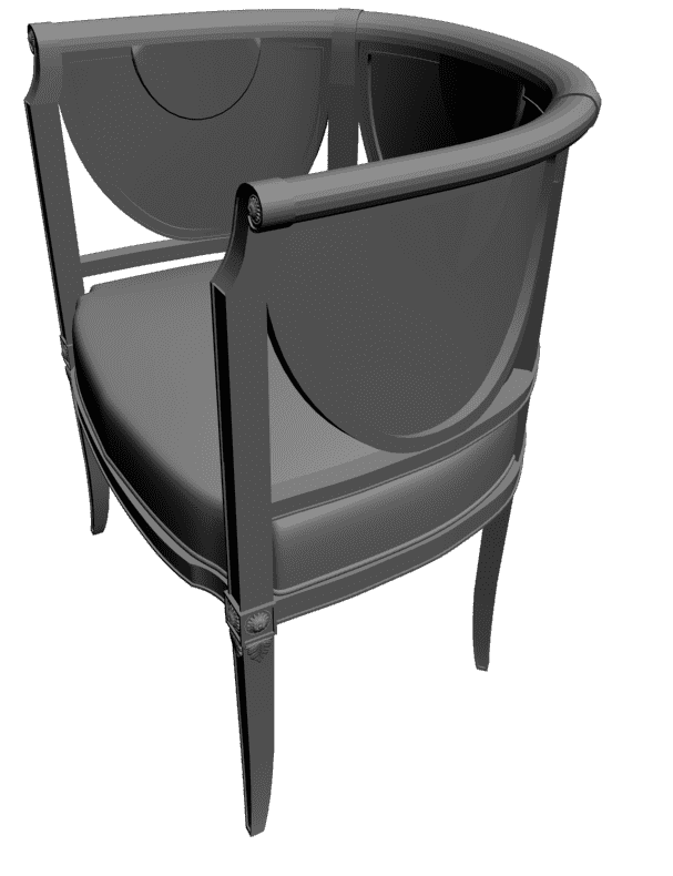 картинка Кресло M3-046 3D-STL.COM