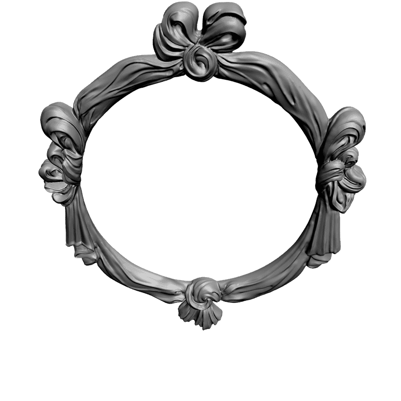 картинка Рамка резная D14-068 3D-STL.COM