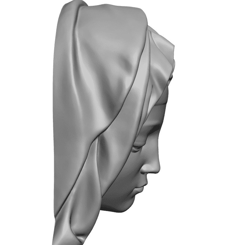 картинка Девушка L1-049 3D-STL.COM