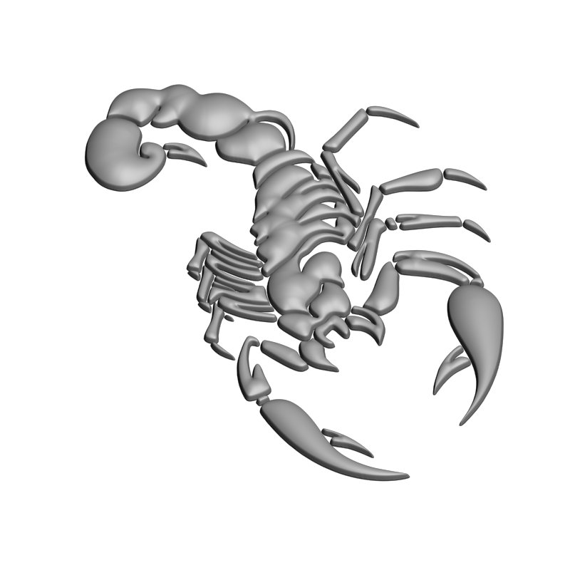 картинка Скорпион F6-055 3D-STL.COM