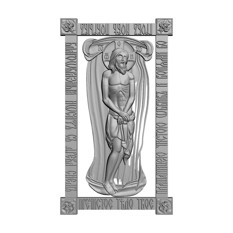 картинка Плащаница V3-123 3D-STL.COM