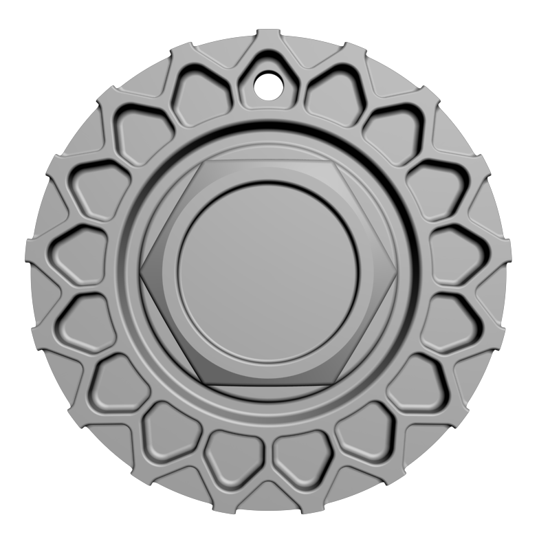 картинка Накладка декоративная D10-426 3D-STL.COM