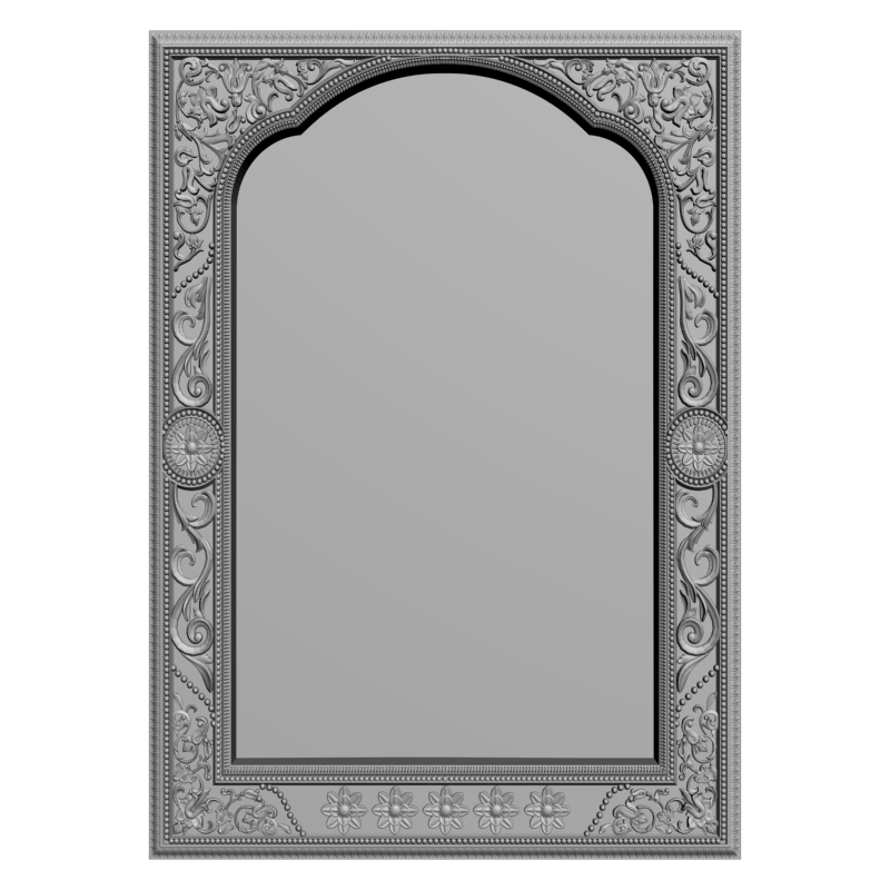 картинка Рамка резная D14-684 3D-STL.COM