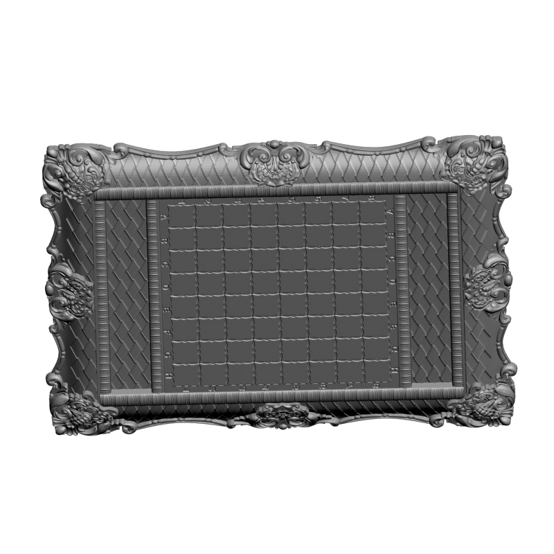 картинка Шахматная доска шикарная PI3-156 3D-STL.COM
