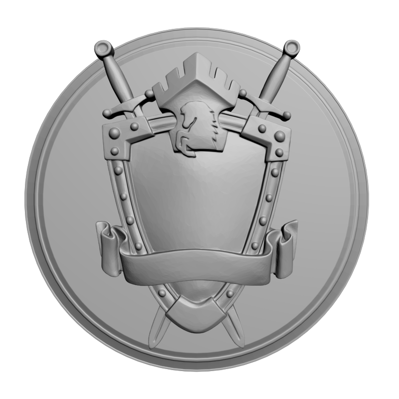 картинка Герб RG1-173 3D-STL.COM