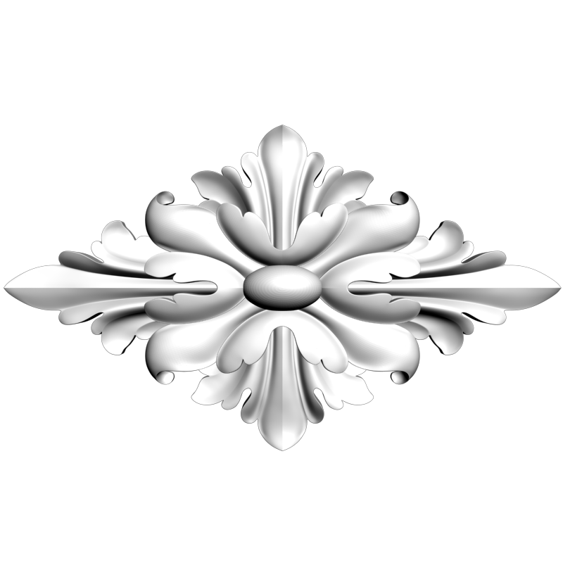 картинка Розетка резная D16-319 3D-STL.COM