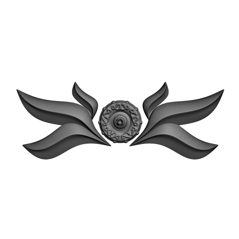 картинка Розетка резная D16-359 3D-STL.COM