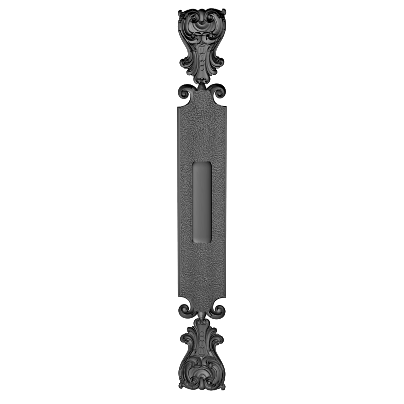 картинка Накладка декоративная рамная D10-407 3D-STL.COM