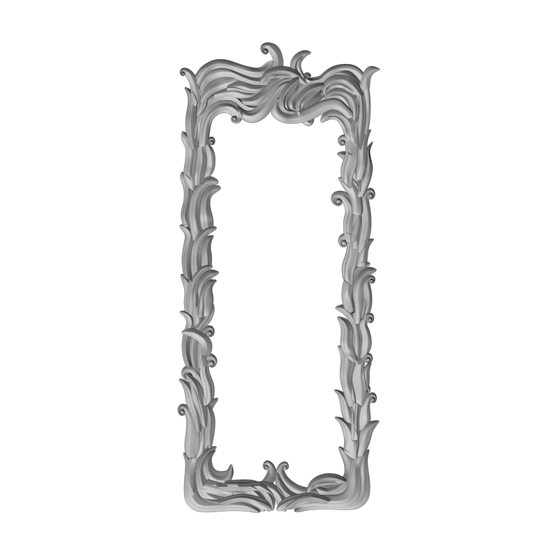 картинка Рамка резная D14-649 3D-STL.COM