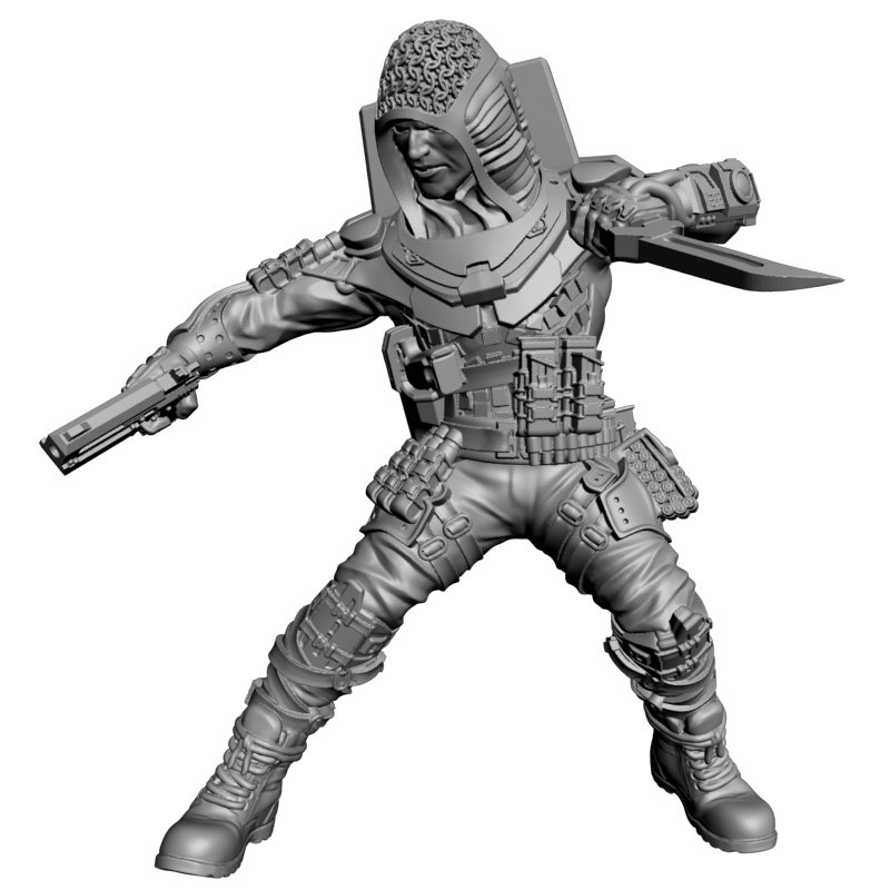 картинка Охотник на киборгов PI1-473 3D-STL.COM