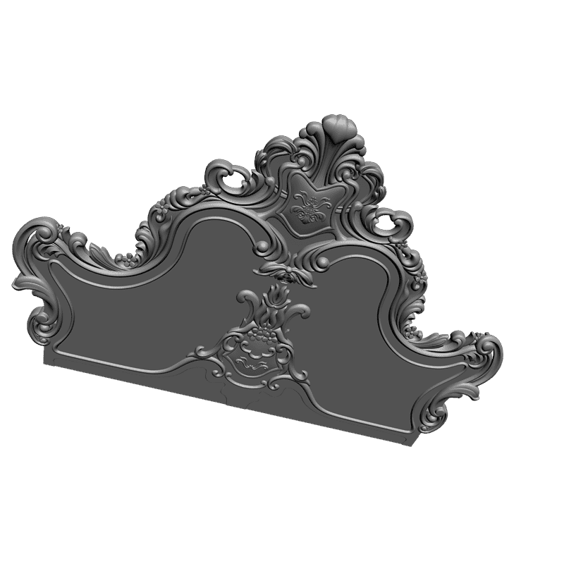 картинка Кровать M4-022 3D-STL.COM