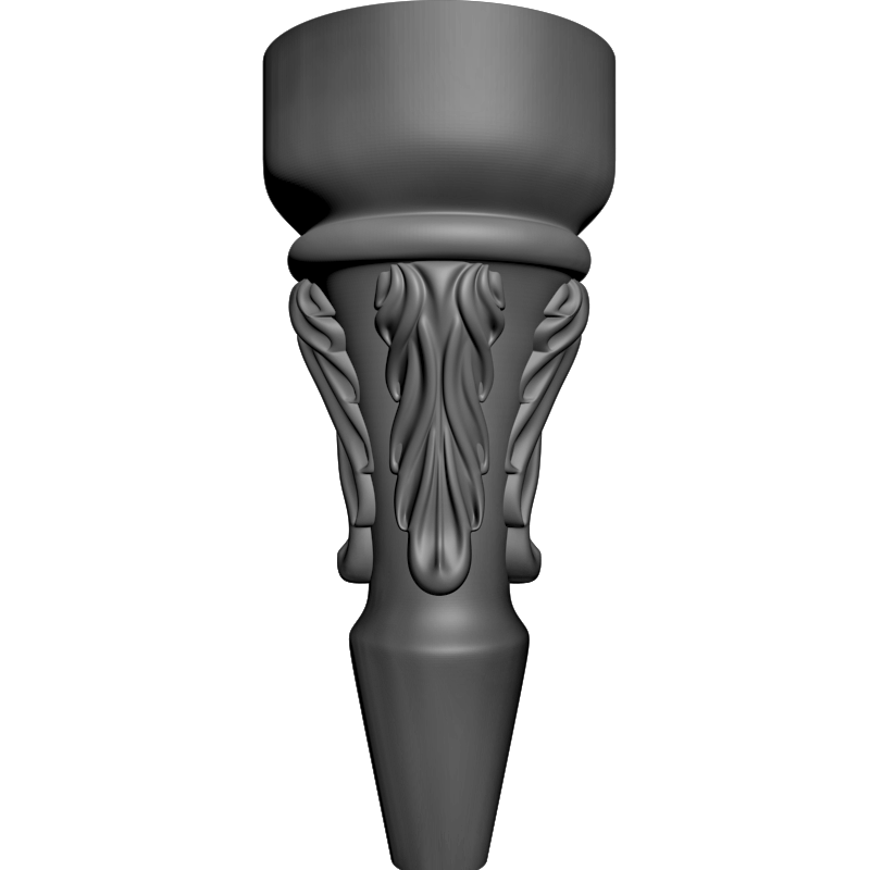 картинка Ножка мебельная M6-097 3D-STL.COM