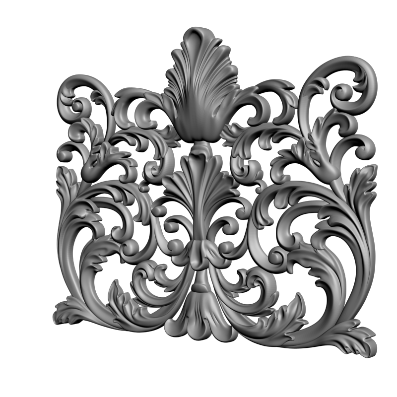 картинка Накладка декоративная D10-371 3D-STL.COM