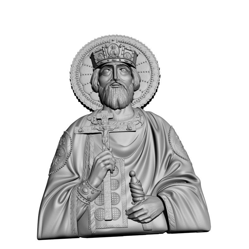 картинка Святой Владимир V6-081 3D-STL.COM