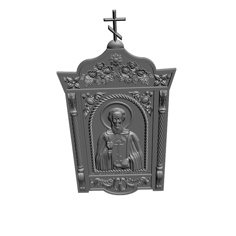 картинка Сергей Радонежский V3-214 3D-STL.COM