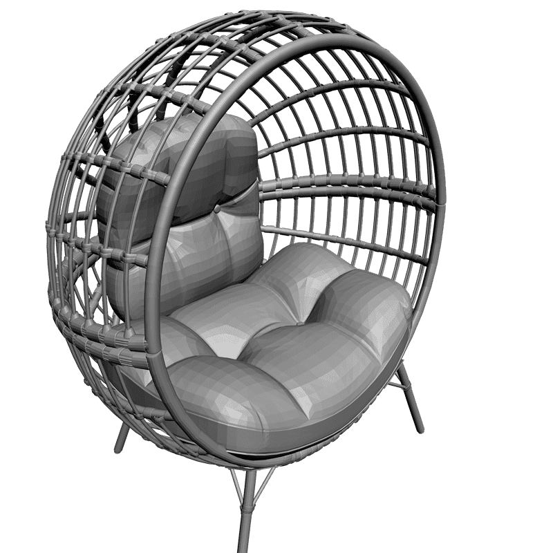 картинка Кресло M3-026 3D-STL.COM