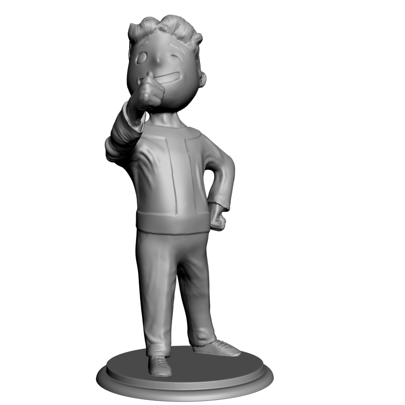 картинка Мальчик PI1-400 3D-STL.COM