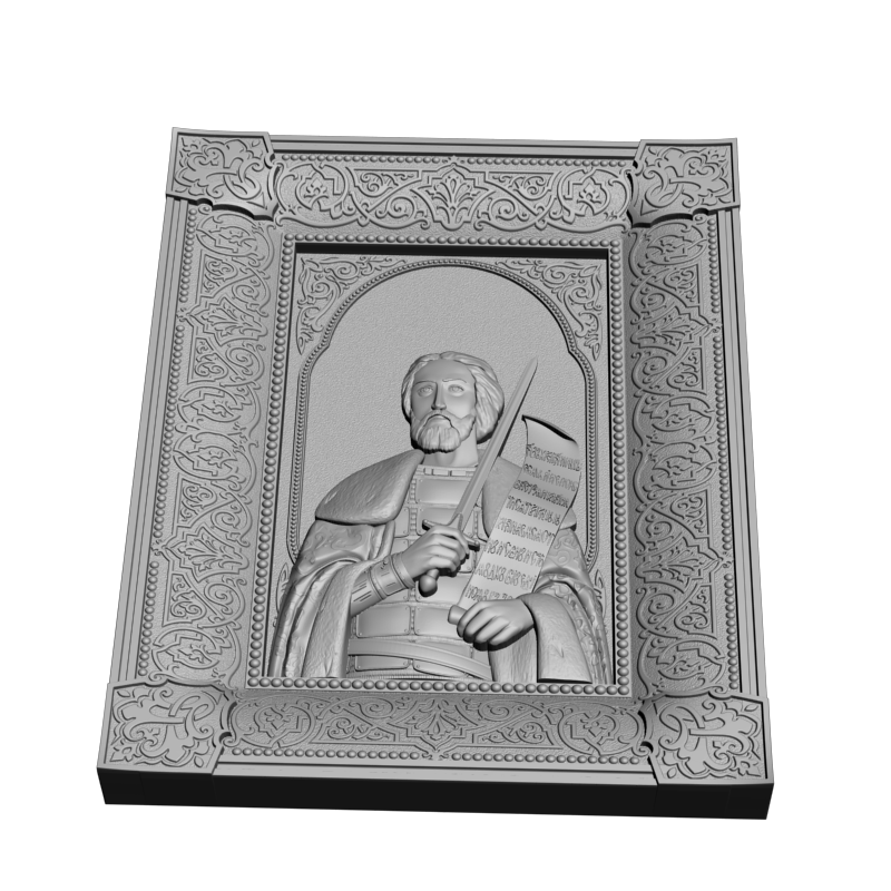 картинка Александр Невский V3-399 3D-STL.COM
