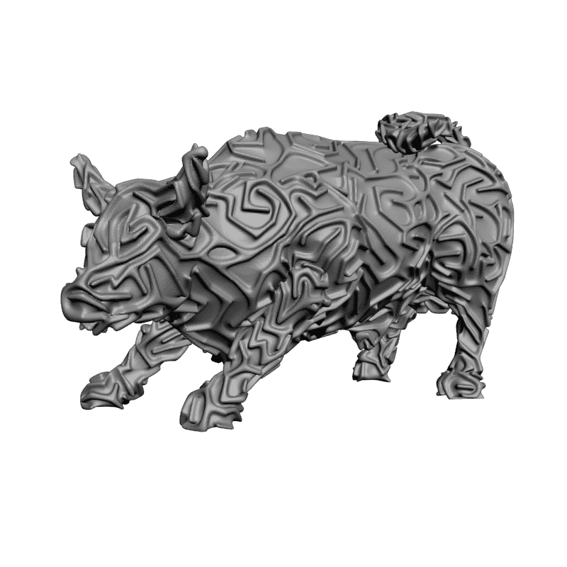 картинка Бык F1-142 3D-STL.COM
