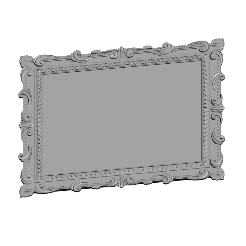 картинка Рама резная D14-494 3D-STL.COM