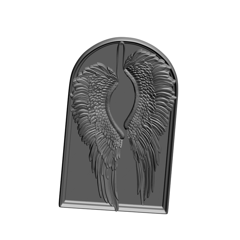 картинка Крылья ангела V9-135 3D-STL.COM
