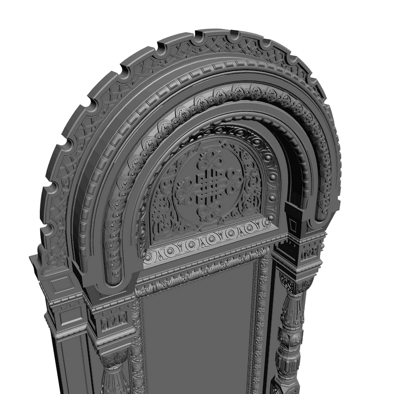 картинка Киот V4-003 3D-STL.COM