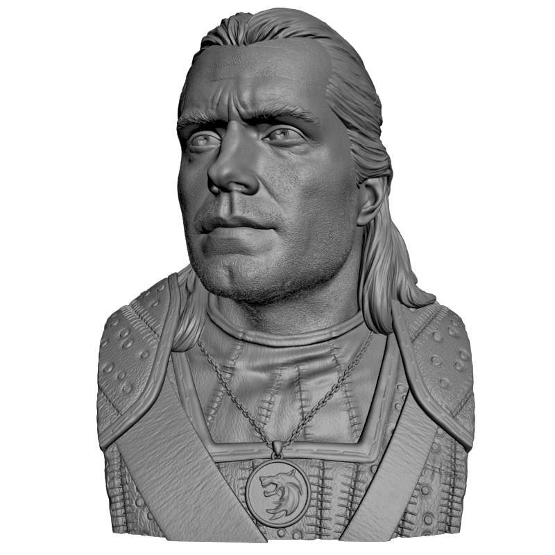 картинка Geralt L2-089 3D-STL.COM