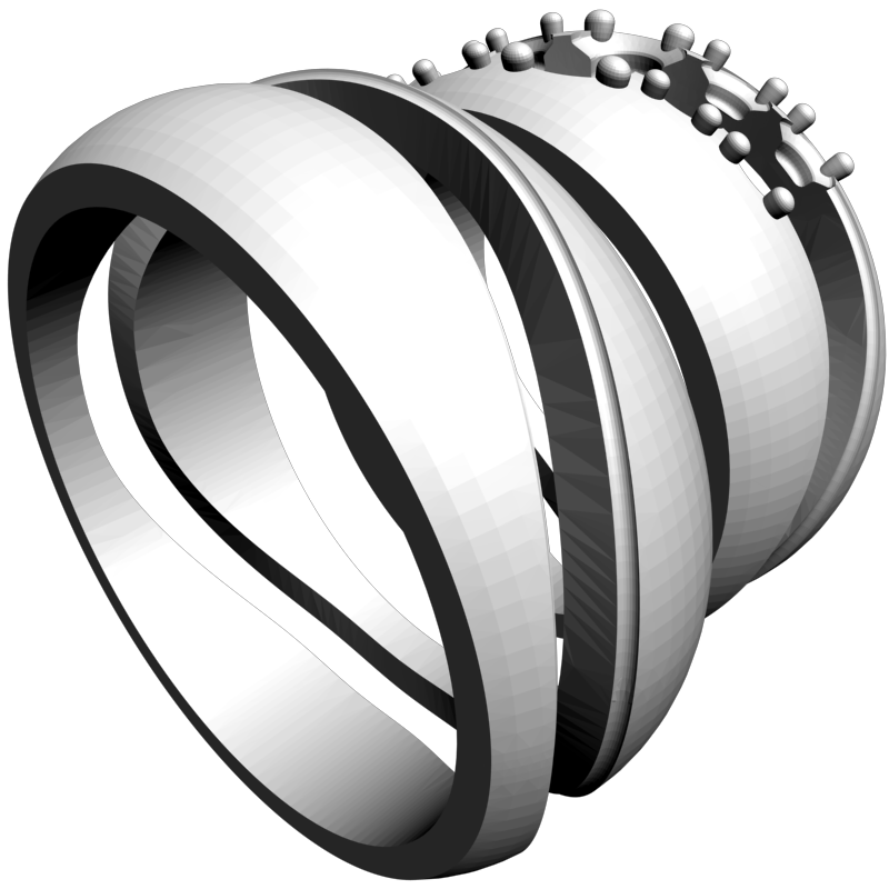 картинка Кольцо RY2-136 3D-STL.COM